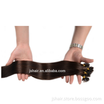 Alibaba express sale hot keratin virgin brazilian nail trip hair extension